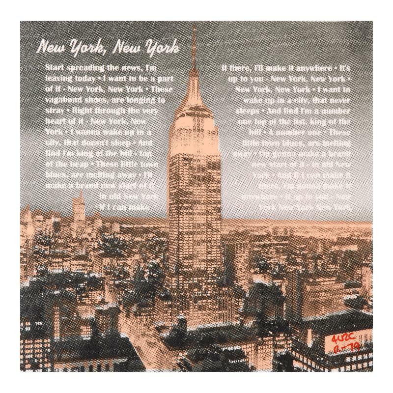 Ringo «New York, New York» (Warhol Legacy) Signed Canvas Original Artwork
