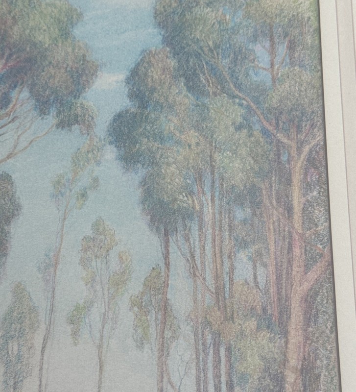 FINEST LEONARD LESTER DRAWING ANTIQUE POINT LOMA CALIFORNIA MASTERFUL HISTORIC gallery