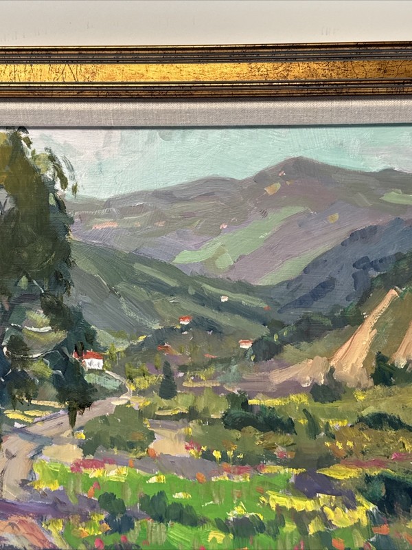 American Landscape Painting Mountains California Silvio Silvestri Impressionist gallery