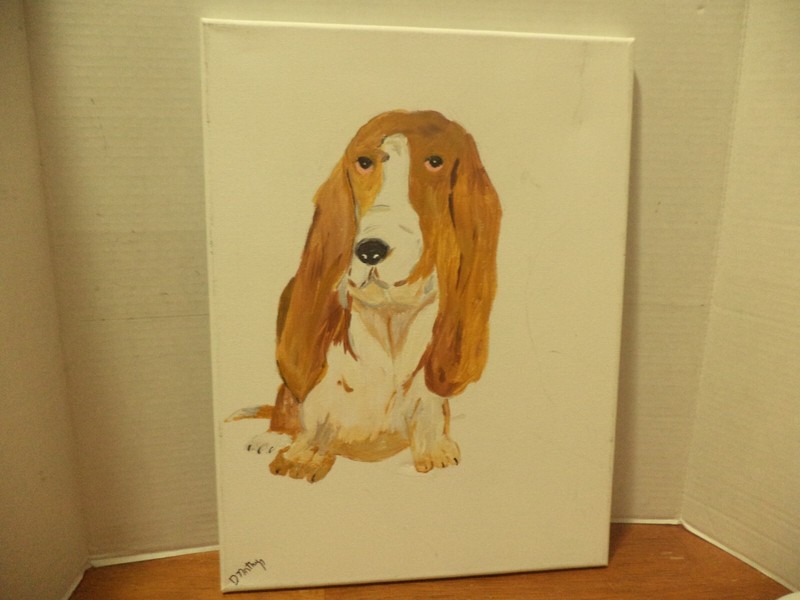 Bashful Dog Painting # 151 (BEST OFFER FOR LIMITED TIME) gallery
