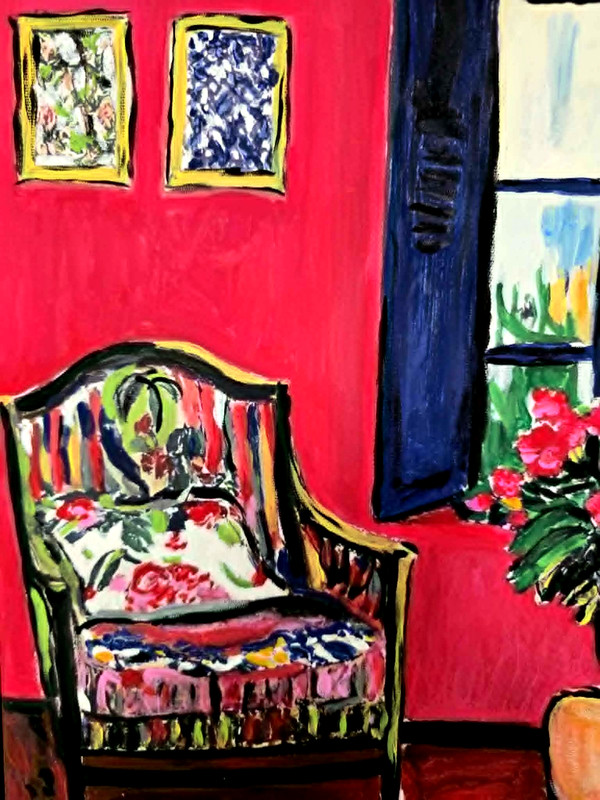 Original Acrylic on Canvas Painting "Pink Room" gallery