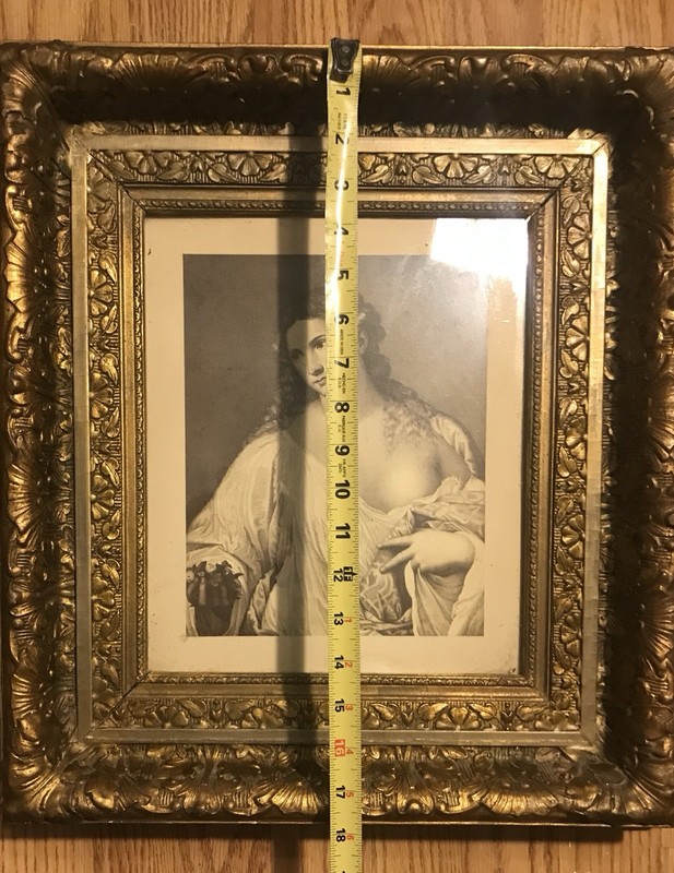 Giulia Cheli Capella "Flora" After Titian 19th Century Framed Painting Wall Art gallery