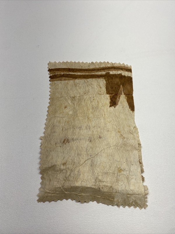 Tapa Cloth Vintage Handmade Siapo Kapa Ngatu Masa Bark Samoan Islands 8”x5” 03
