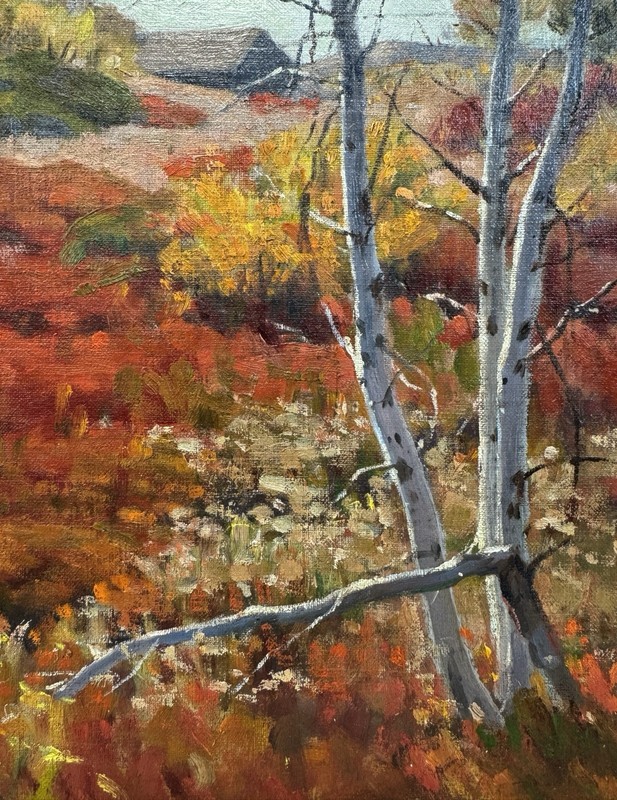Exceptional c. 1925 Frank Convers Mathewson Matunuck RI Impressionist Oil Signed gallery