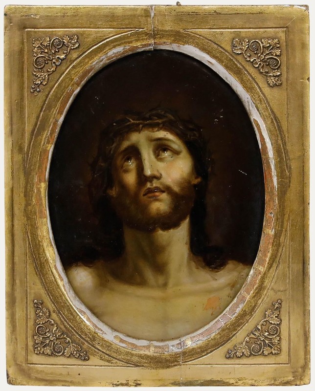 Framed 18th Century Oil – Ecce Homo