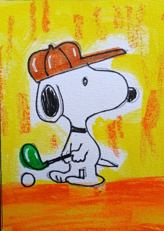 Aceo Mixed Media Art Card