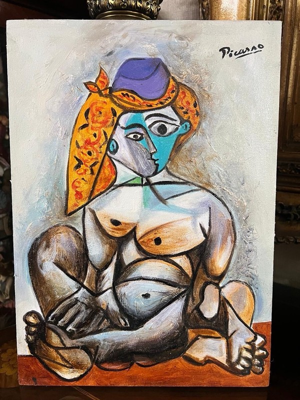 Pblo Picasso oil painting