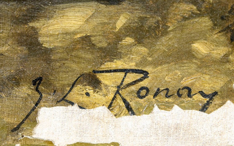 J L Ronay (France,19C) oil painting antique 128337 gallery