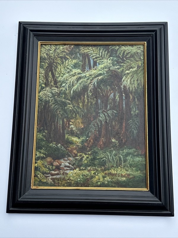 Antique Painting Landscape Impressionist EDITH CHEESMAN RARE WOMAN 1910'S 1920'S gallery