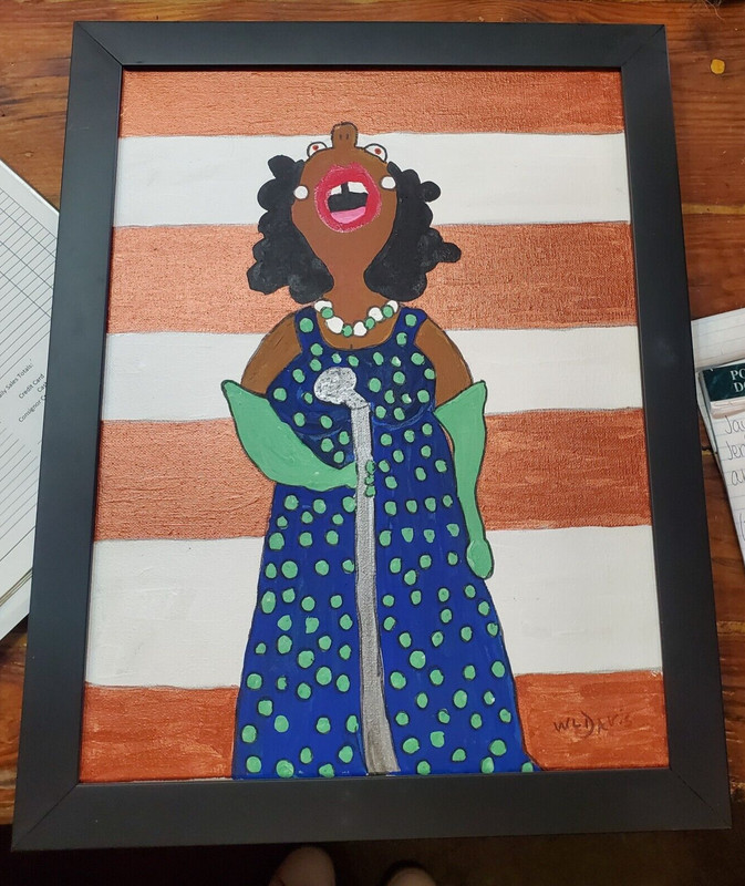 OOAK Painting «Sing, Sing, Sing» by William (Bill) Davis