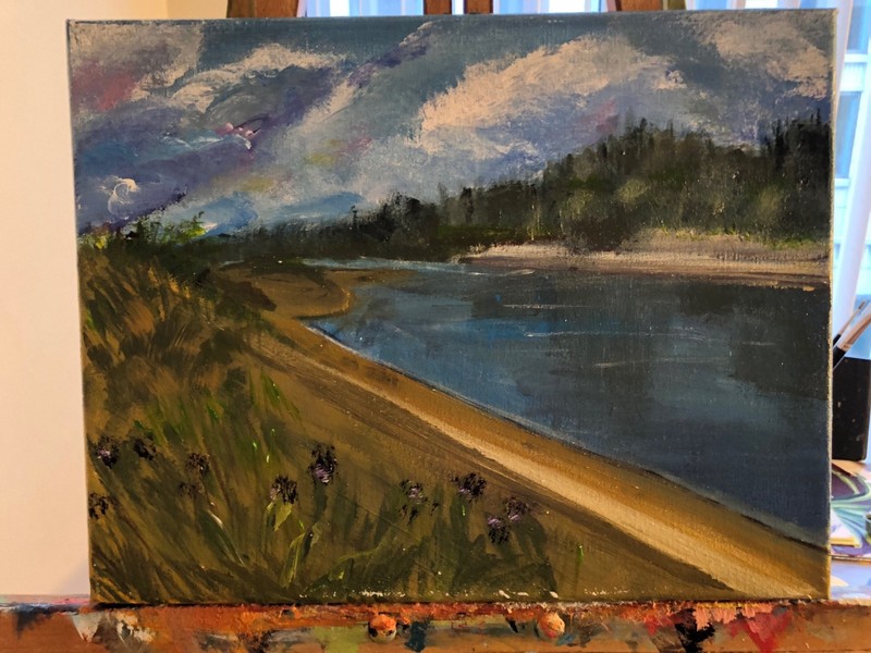 Painting "River" gallery