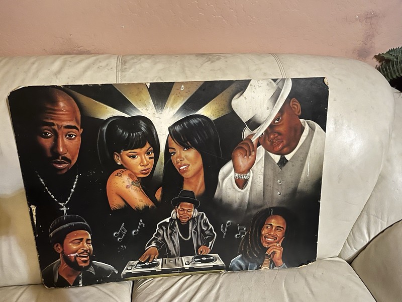 Hip-Hop R&B Art Legends Just Needs A Frame
