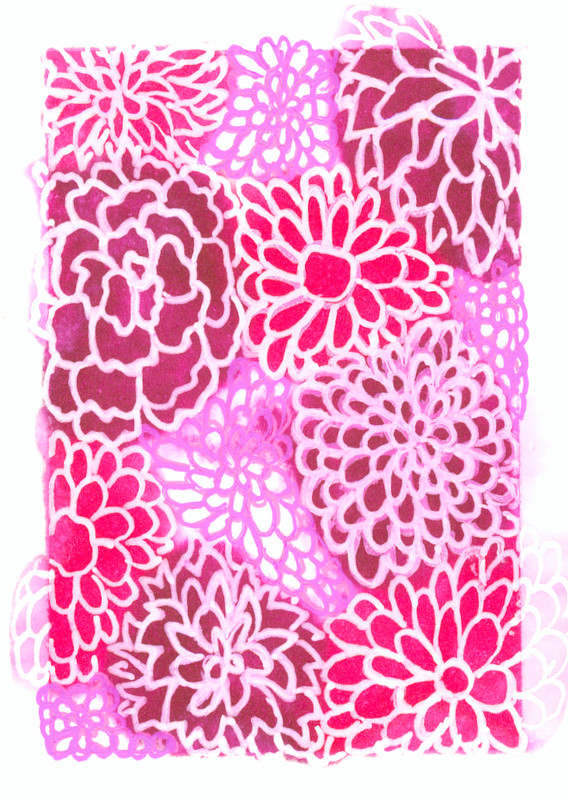 ACEO Original Art Flowers Floral Nature Plants Miniature Painting OneCraftyLady