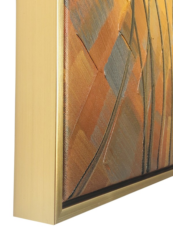 Canvas Wall Art Paintings Picture Hand Paint Original Home Decor Floral Brown gallery