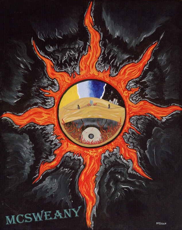 Original Artwork by McSweany- «Midnight Sun» Giclee Print 11×14