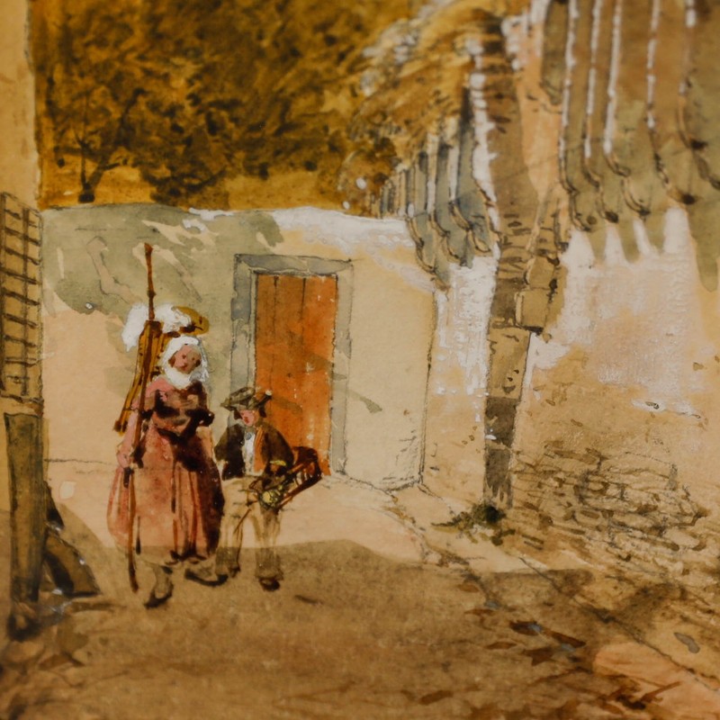 19th Century Watercolour - The Walk Home gallery