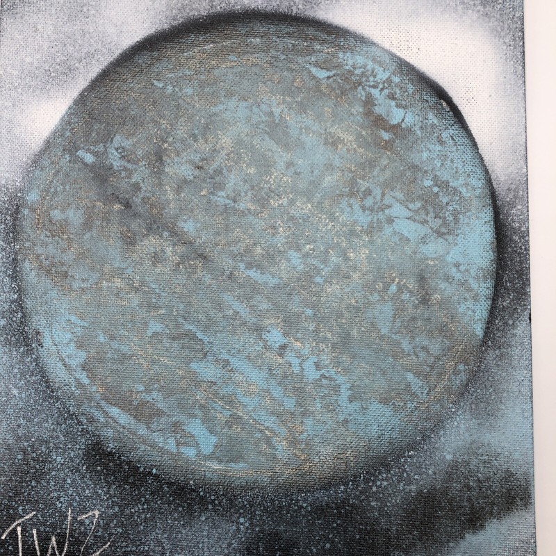 Space Spray Paint Art Original gallery