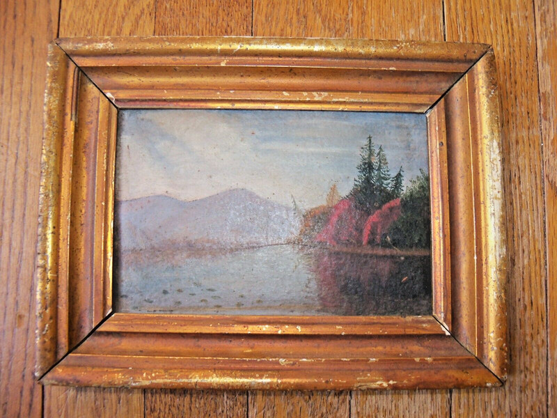 19th Century White Mountain Landscape, Unknown American School Artist unknown