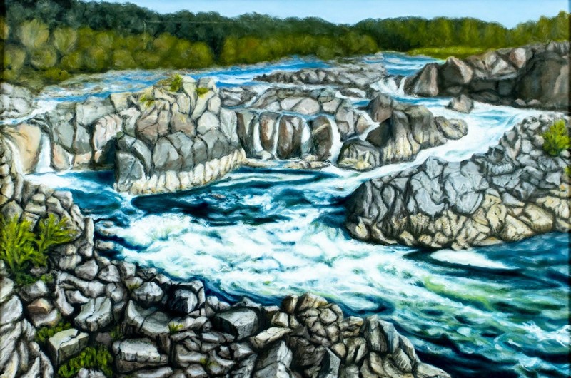K Bachman (US,20C) oil painting 149551