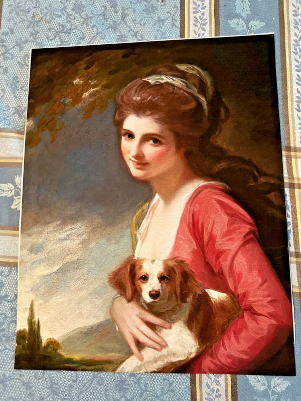 Emma Hart, later Lady Hamilton, as «Nature» by George Romney
