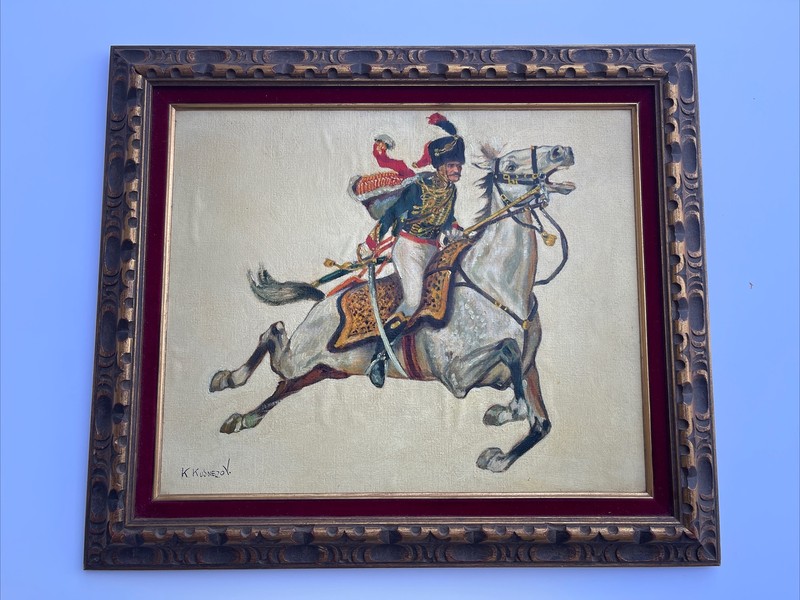 KONSTANTIN KUZNETSOV PAINTING KUZNEZOV RUSSIAN FAMOUS LISTED MILITARY PORTRAIT