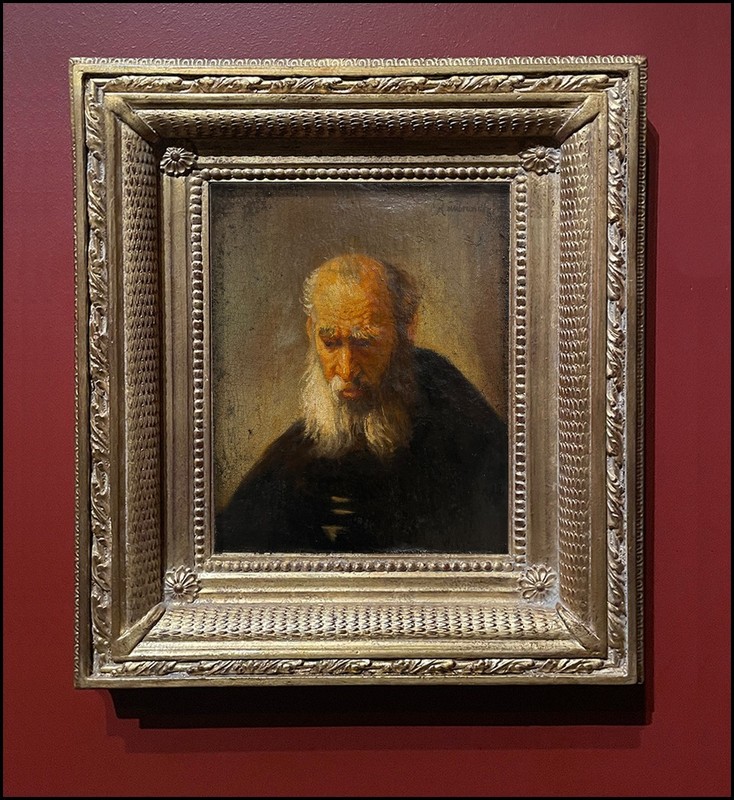 Rembrandt PAINTING – old Antique