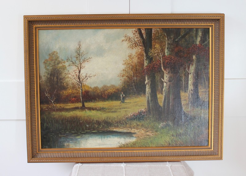 19th Century Dutch Oil Painting In Style of Joan Ten Kate - Unsigned gallery