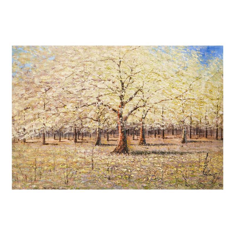 Inam Original Painting on Canvas (60″ x 42″), Hand Signed with LOA