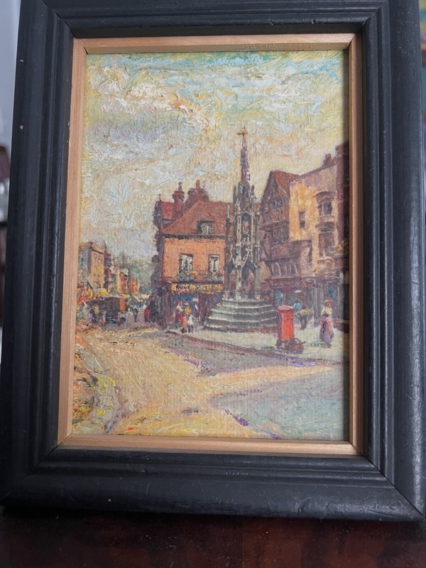 Original Oil Painting by Virginia Impressionist Samuel B. Pratt 1903 – 1999
