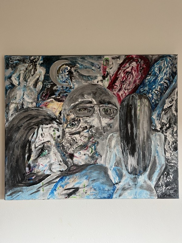 Original Picture Painting “Partial Women…” Alex Altman