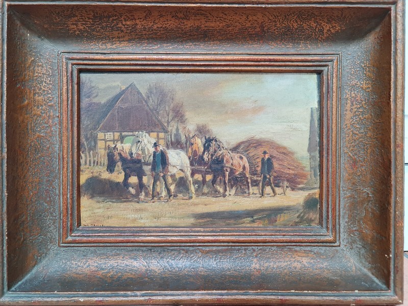 Ölgemälde Julius Paul Junghanns 1876 – 1958 Düsseldorf
