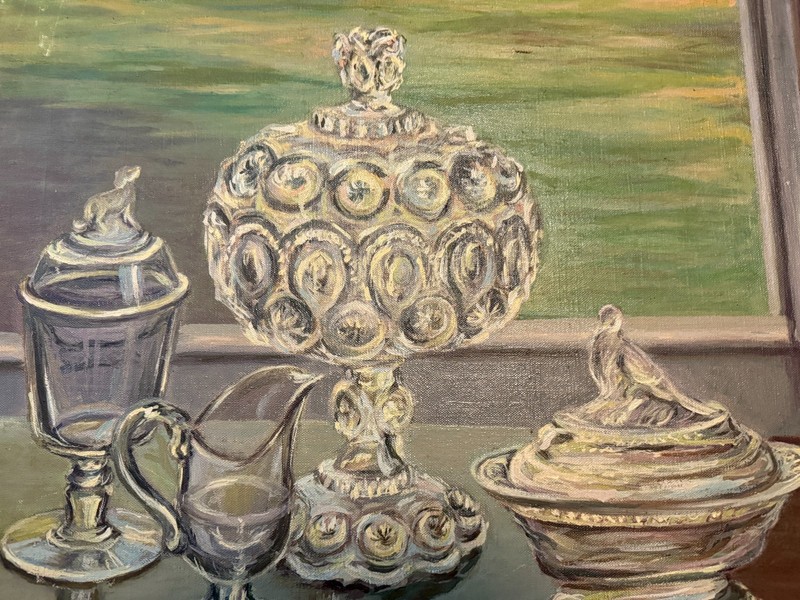 Still Life Oil Painting on Canvas by Matilda Secor Roper gallery