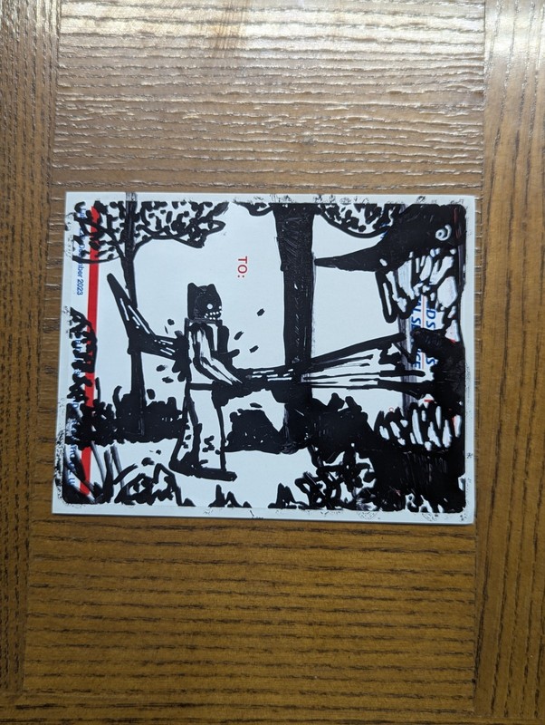 Graffiti Street Art Sticker Hand Made