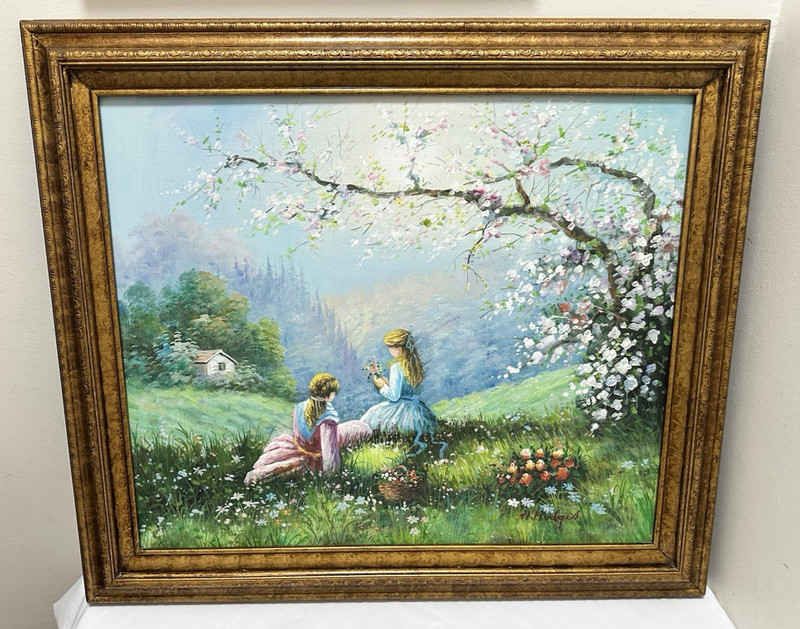Original Oil Painting by W. Hodges 24″ X 20″