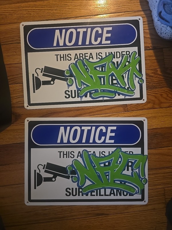 GRAFFITI ART NAK Sign gallery