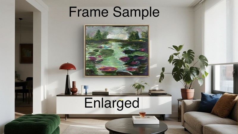 Landscape Impression paint Сanvas wall art signed 11x14 Original Brand New gallery