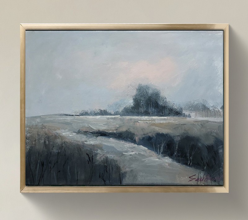 Original Impressionist Painting on 11 in x14 in Canvas – Signed by the Artist