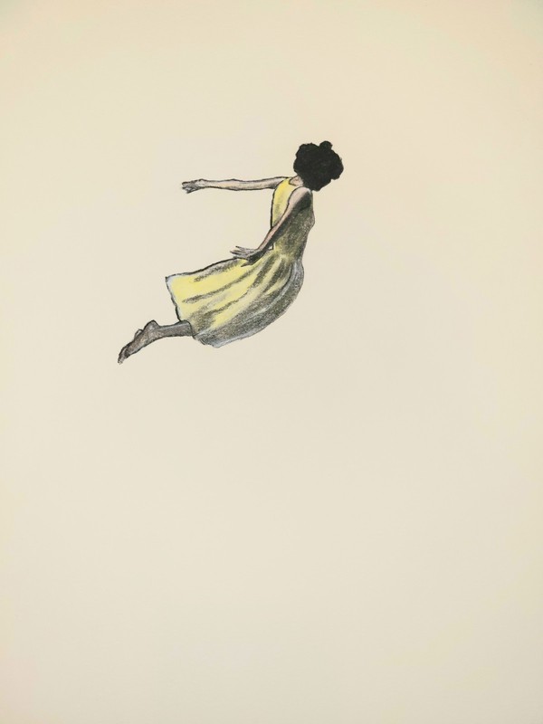 Suddenly She Wasn’t Afraid Any Longer – Gorgeous Original Art by Listed Artist!