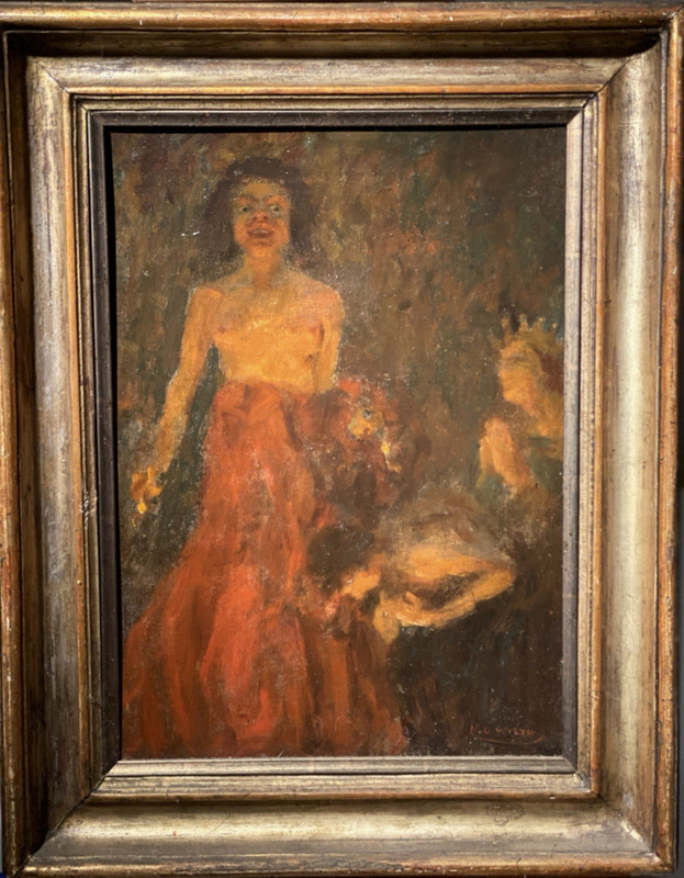 NC WYETH – Uma – Illustration study for a Robert Louis Stevenson novel! – Oil