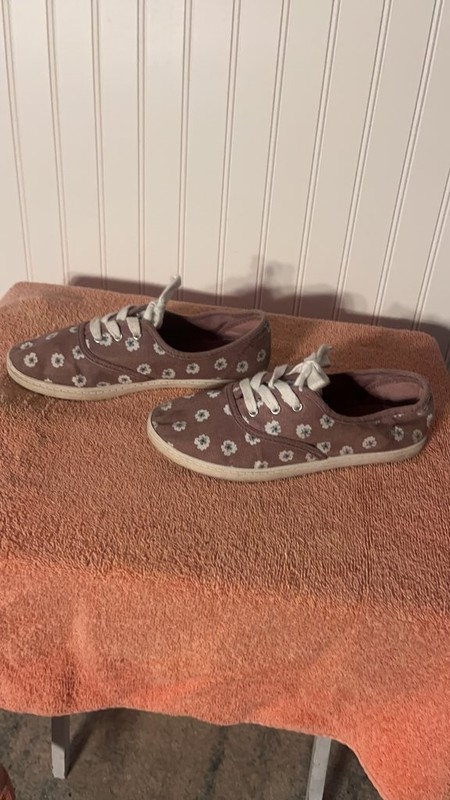 Vintage Floral Canvas Sneakers