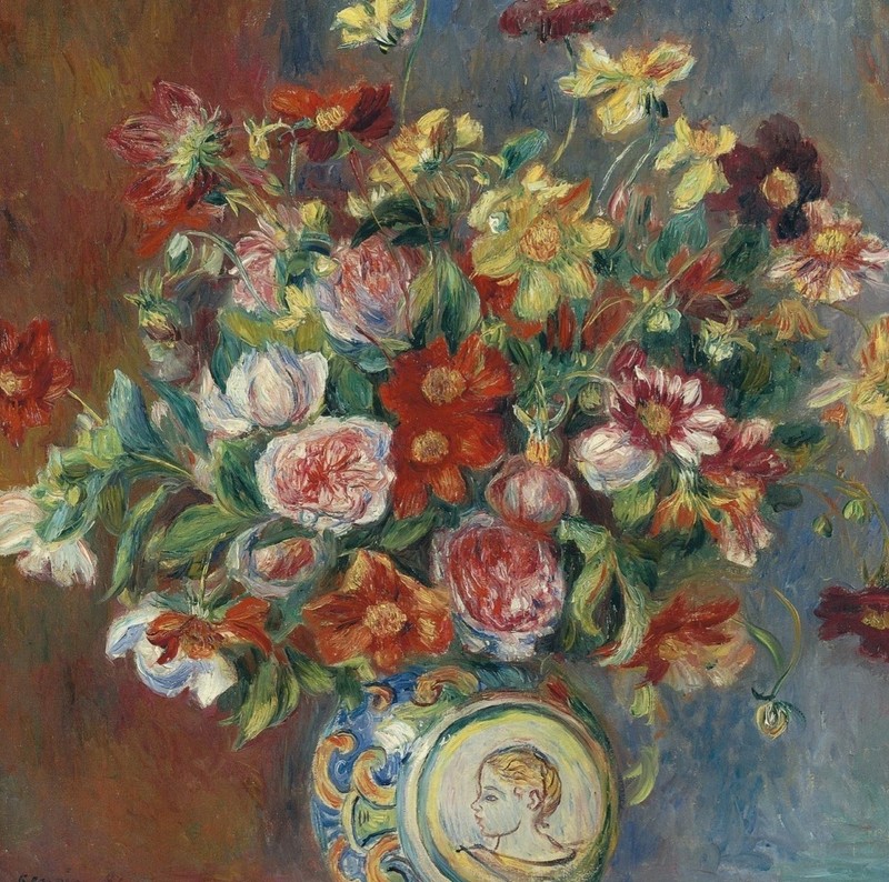 Pierre-Auguste Renoir Signed Oil Painting on Canvas 16x24 in Impressionism . gallery