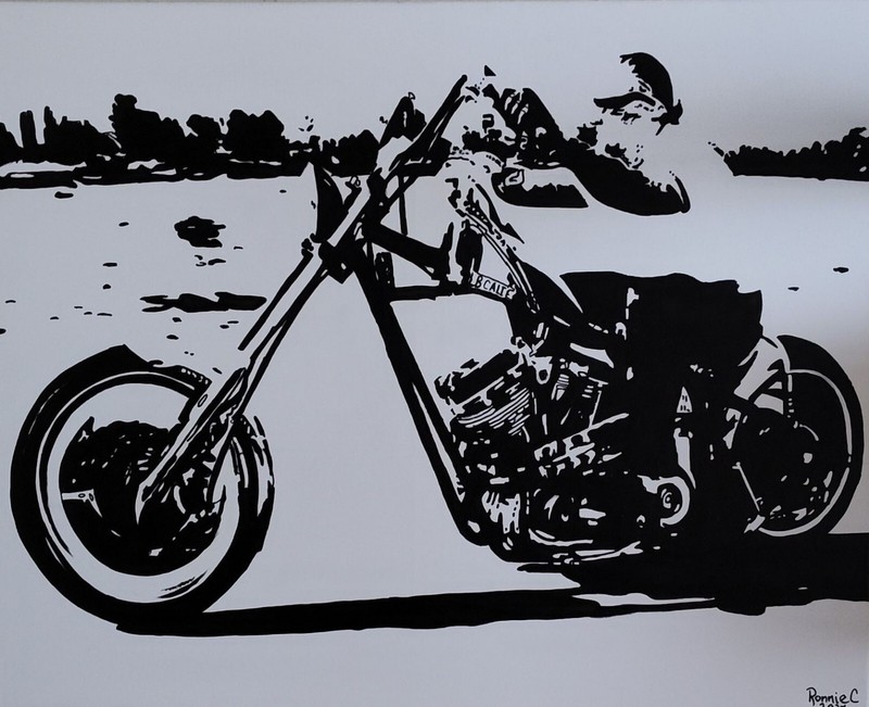 24×30 Jesse James Rides