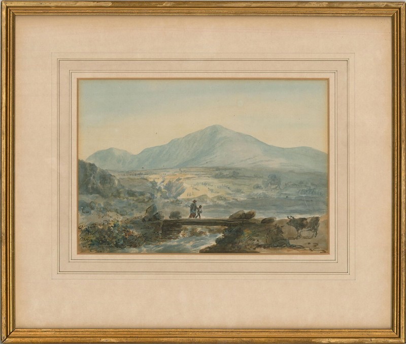 Attrib. Anna Maria Blaquiere (1780-1843) – Early 19thC Watercolour, Going Home