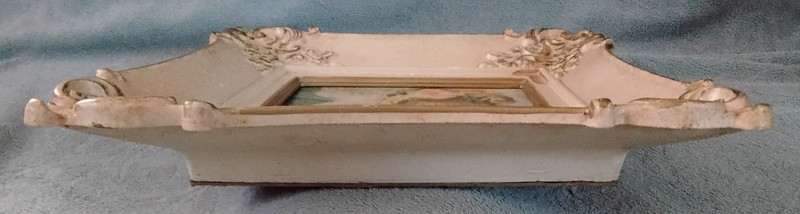 Vintage 1960s Art John Strevens"La Petite Parisian" Portrait-Ornate Frame gallery