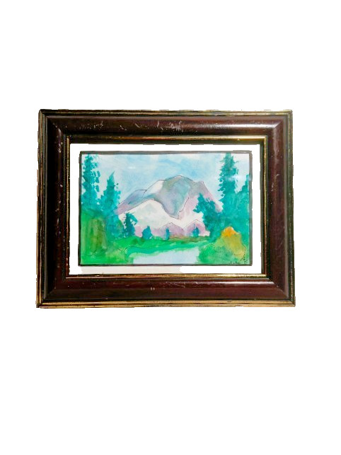 Original Fine Art Painting • Watercolor on Paper • Signed by Artist