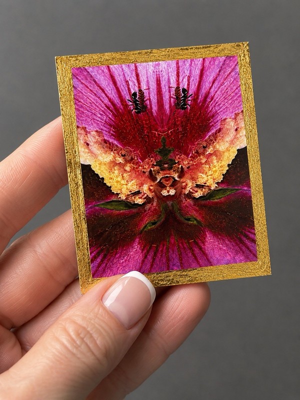 ACEO Limited Edition Photo Art Print Floral Art 2.5×3.5 By Wanda Fitzgerald