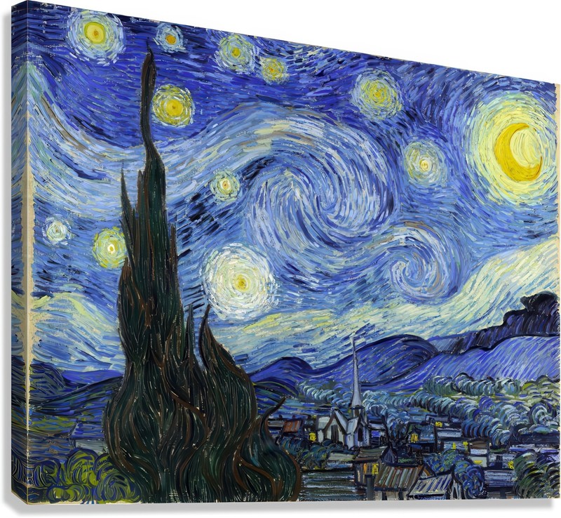 Vincent van Gogh Starry Night Reproduction – Giclee Canvas/Paper/Stretched gallery