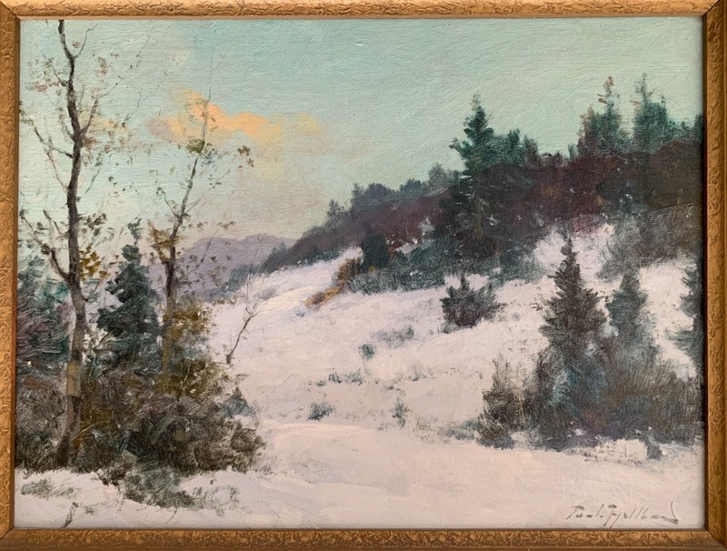 1930’s Winter Impressionist – Illegible, Unknown, Mystery Quality Artist