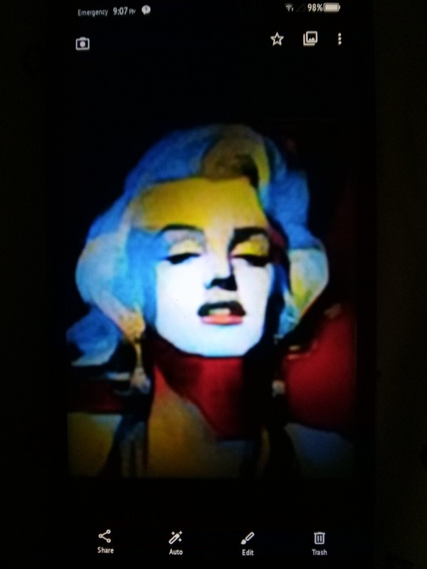 marilyn monroe Portrait Painting. Original 11″X14″ On Canvas.
