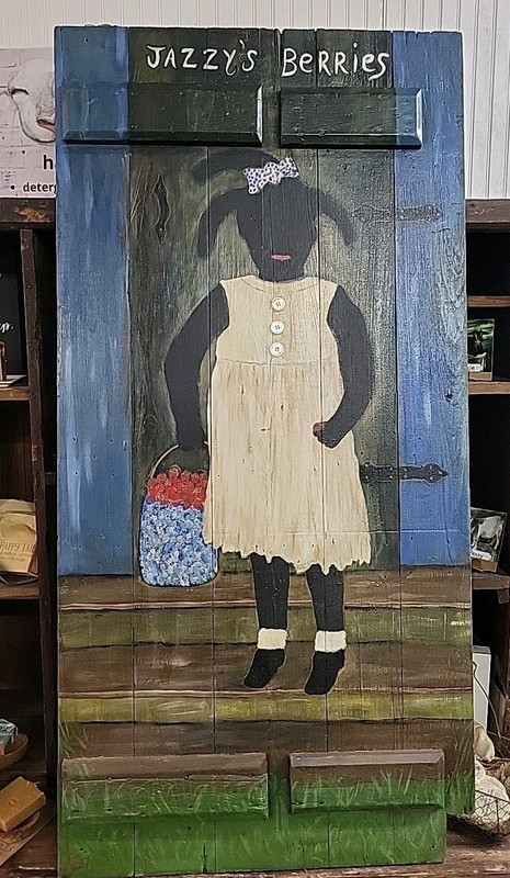 JAZZY'S BERRIES Louisiana Rural Folk Art Vintage Original Black Family South gallery